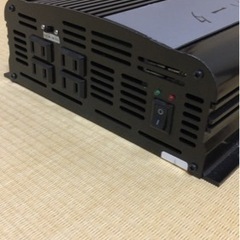 【値下げ】車中泊やキャンピングカー、車の中で家電を使うのに最適な2000wインバーターの画像