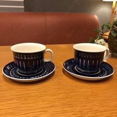 値下げしました！ARABIA アラビア バレンシア コーヒーカッ...