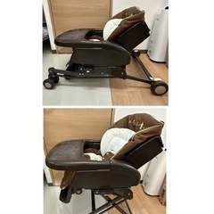 【引取】アップリカ ハイローチェア くまさんと一緒の画像