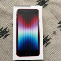 新品、未開封 iPhone SE 第3世代 64G レッド SIMフリー
