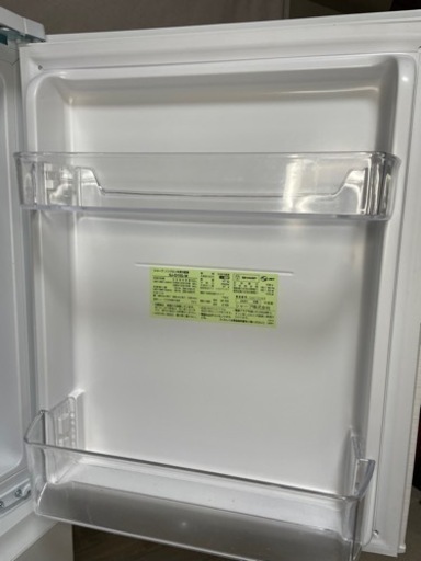 【美品】SHARP 冷凍冷蔵庫 2021年製 SJ-D15G-W