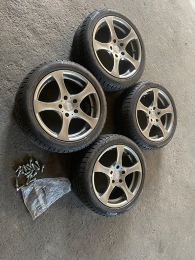 スタッドレスタイヤ　BMWホイルセット