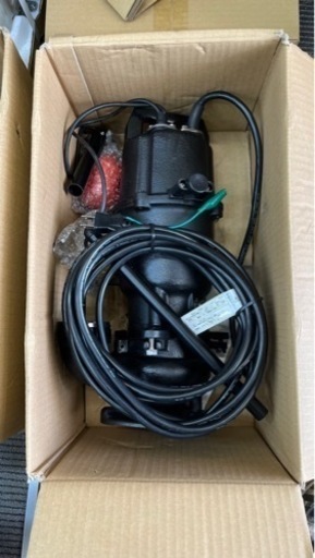 水中ハイスピンポンプ　汚物用 吐き出し口径40mm