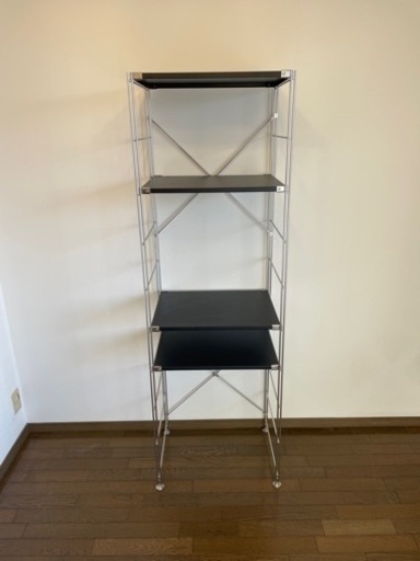 無印良品　ステンレスユニットシェルフ