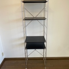 無印良品　ステンレスユニットシェルフ