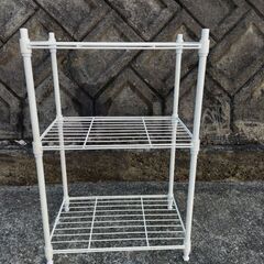 (取引中)スチールラック(白)