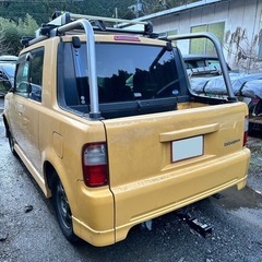 H13 トヨタ bB オープンデッキ 黄の画像