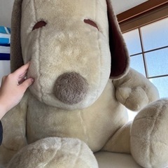 値下げ‼️特大スヌーピー　ぬいぐるみ