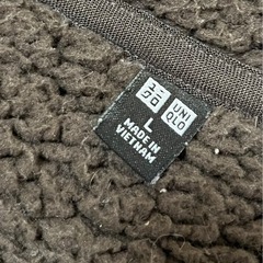 《取引終了》ユニクロモコモココート　アウター　裏起毛　ダブルファスナーの画像