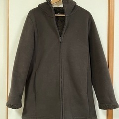 《取引終了》ユニクロモコモココート　アウター　裏起毛　ダブルファスナーの画像