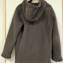 《取引終了》ユニクロモコモココート　アウター　裏起毛　ダブルファスナーの画像