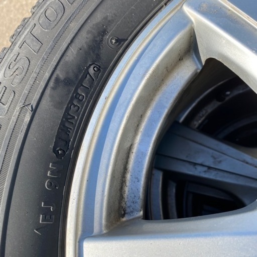 アルミホイール付き　冬タイヤ　195/65R15