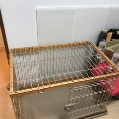ウッド　ペットゲージ　サークルの画像
