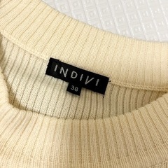 《取引終了》INDIVI インディヴィ　ニットワンピースの画像