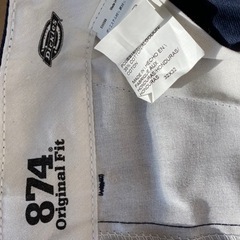 ディッキーズ Dickies w32l32紺色パンツの画像