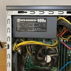 HDD外しジャンク扱い　core i7 メモリー6gb HDD1TB 電源とGPUは増設済みの画像