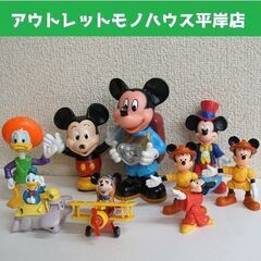 ディズニー ミニフィギュア 9体セット ミッキー ドナルド 旧ロ...