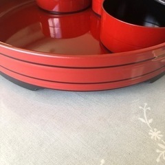 蓋付き　未使用漆器　海鮮丼　ちらし寿司等に　飯台の画像