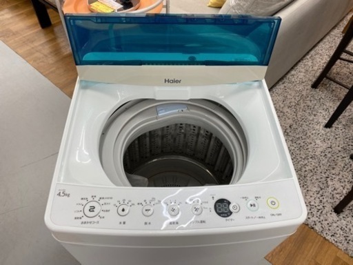 期間限定の特別値下げ！！ I742 ★ Haier 洗濯機 （4.5㎏）★ 2017年製 ⭐動作確認済⭐クリーニング済