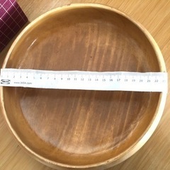 5000円サラダボール9点セット天然木製新品未使用の画像