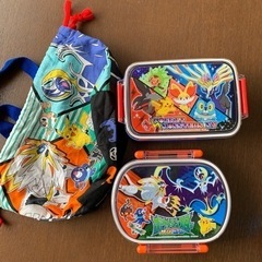ポケモン お弁当箱、お弁当袋
