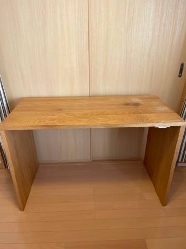 ☆無印良品☆ オーク材　デスク