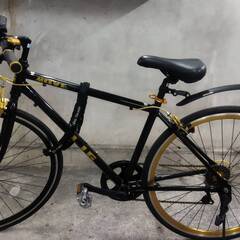 大幅値下げ可】使用歴7日！備品付きクロスバイク・LIG MOVE・即