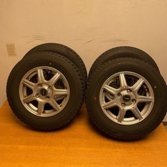 ダイハツ、バンに履いてました9.5山スタッドレス
