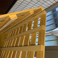 スノコ　折り畳み式　4連　の画像