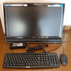 ONKYO 一体型PC E415A5B 大型モニター21.5イン...