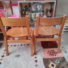お話し中！子供用椅子２つセット♪の画像