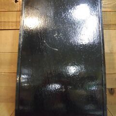 中古／USED　大型賞状盆　２点セット　長方盆　木製　漆塗　漆器　朱塗　キズ剥がれありの画像