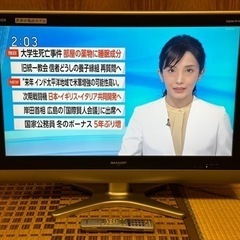 SHARP 32インチ 液晶テレビ LC-32E5 やや難あり