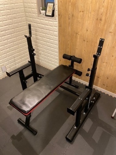 リーディングエッジ スクワットラック　ベンチセット