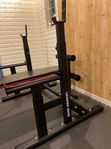 リーディングエッジ スクワットラック　ベンチセット