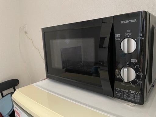 電子レンジ　未使用　アイリスオーヤマ