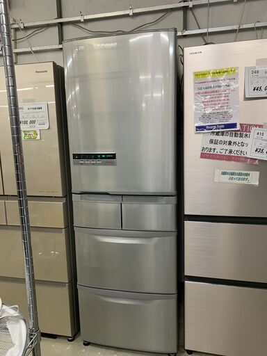 ◎日立　5ドア冷凍冷蔵庫　415ℓ　2013年製　電源コードが純正ではないです！　重量あり　2階以上・メゾネット配達不可！