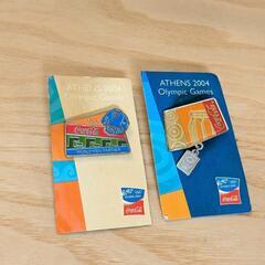 コカ・コーラ　アテネ記念ピンバッジ