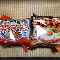 インスタントラーメン　2種