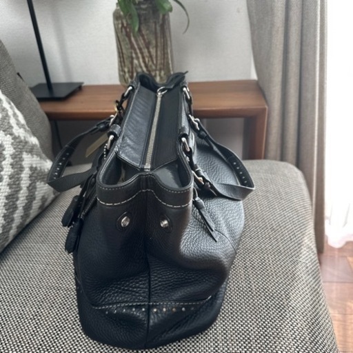 極美品] COACH ハンプトンズペブルドキャリーオルhand bag 【公式通販】