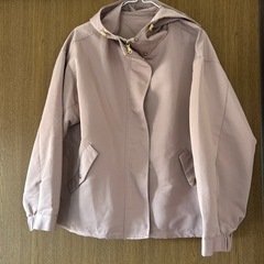 ピンク　パーカー　GU サイズM