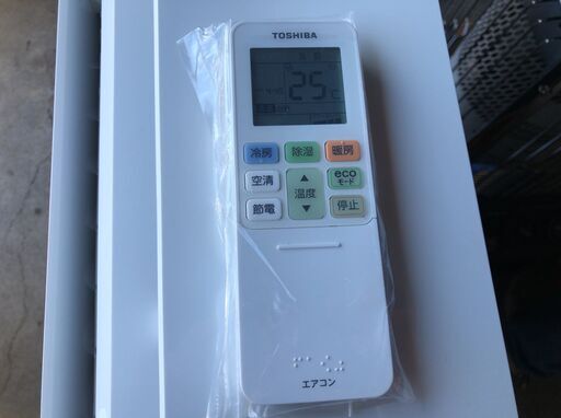 TOSHIBA ルームエアコン RAS-E225P／RAS-E225AP 6畳用 2019年製 J12059