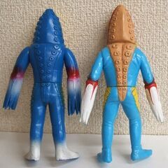 ウルトラマン ミニフィギュア 6体セット メトロン星人 ケムール人 セブン　昭和レトロ　人形 コレクション まとめて ☆ PayPay(ペイペイ)決済可能 ☆ 札幌市 豊平区 平岸の画像
