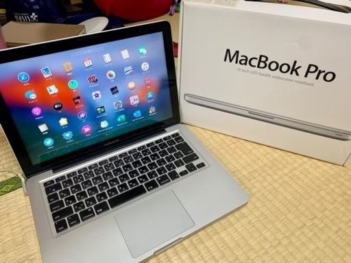 Mac BookPro 2012  13インチ メモリ16GB SSD512GB  動作良好。