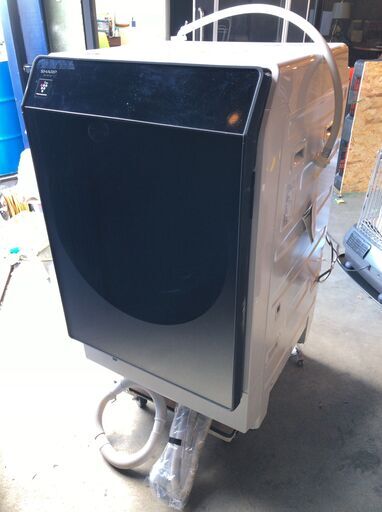SHARPドラム式電気洗濯乾燥機 ES-W112-SL 11kg/6kg 2020年製 D101Q050