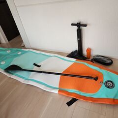 新品未使用　サップ　SUP　パドル＆ポンプ付き