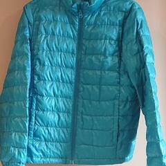 ★複数割引－200円【ユニクロ ライトダウン キッズ150 ブル...