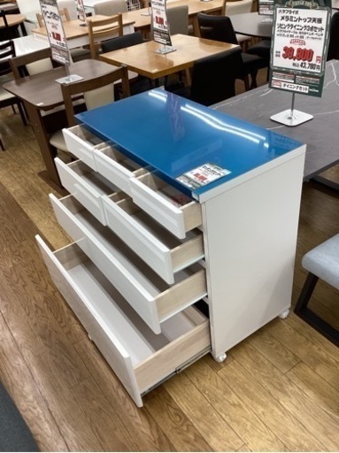 KL-111【新入荷　アウトレット】キッチンカウンター　白