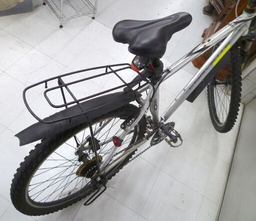 CORVETTE マウンテンバイク 26インチ 7段変速 シルバー  自転車 コルベット スポーツサドル 苫小牧西店