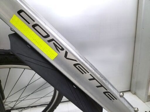 CORVETTE マウンテンバイク 26インチ 7段変速 シルバー  自転車 コルベット スポーツサドル 苫小牧西店